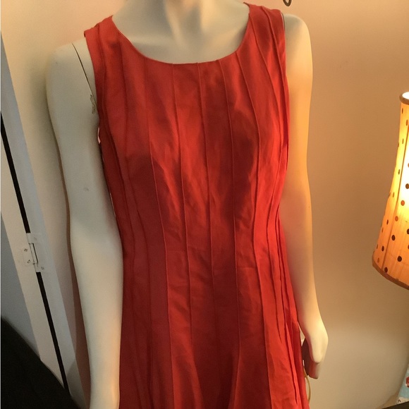 Calvin Klein Dresses Calvin Klein Linen Dress Sleeveless Lined